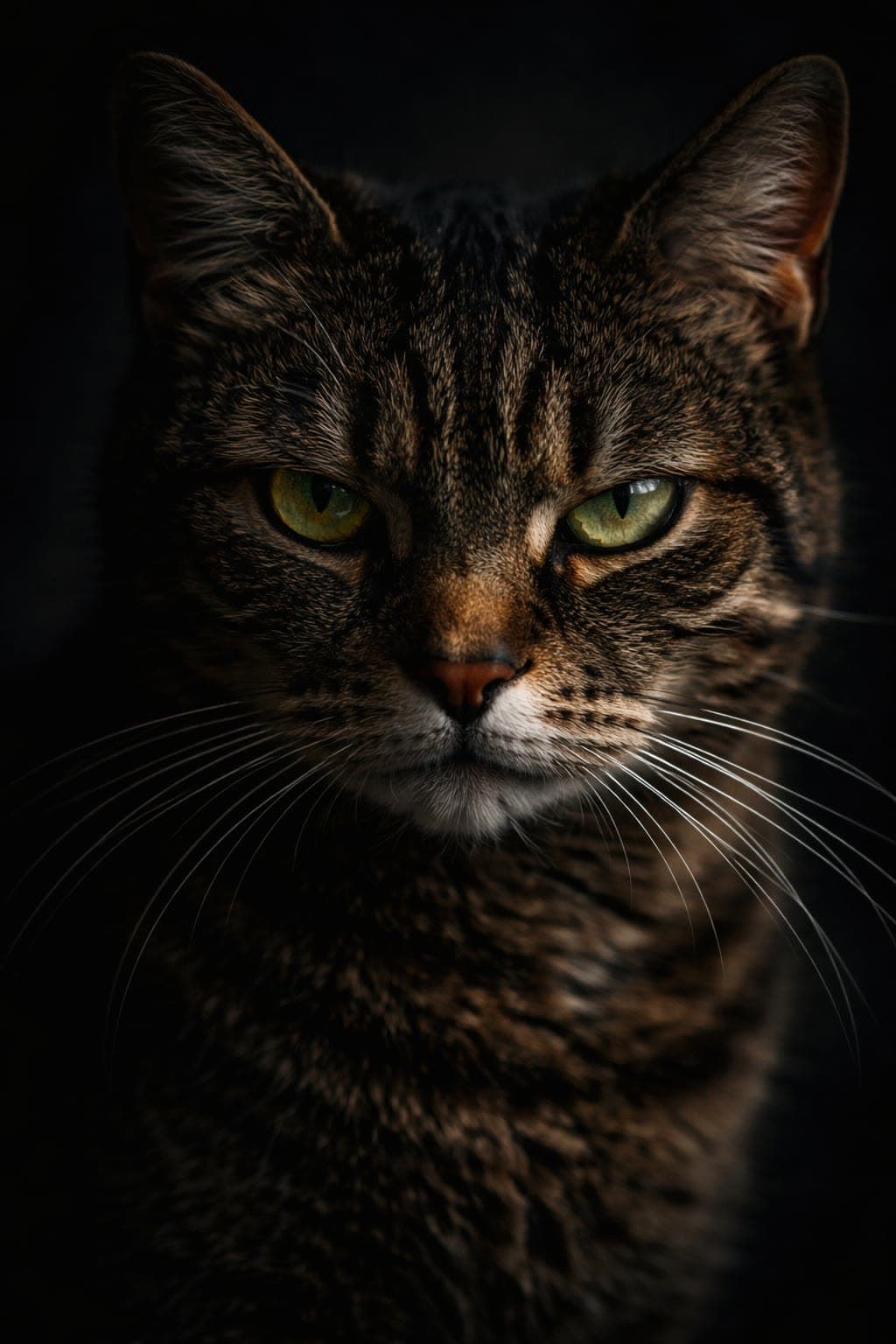 An overweight cat on a scale, an infographic of BARF macronutrients versus dry food — visualizing the feline obesity problem